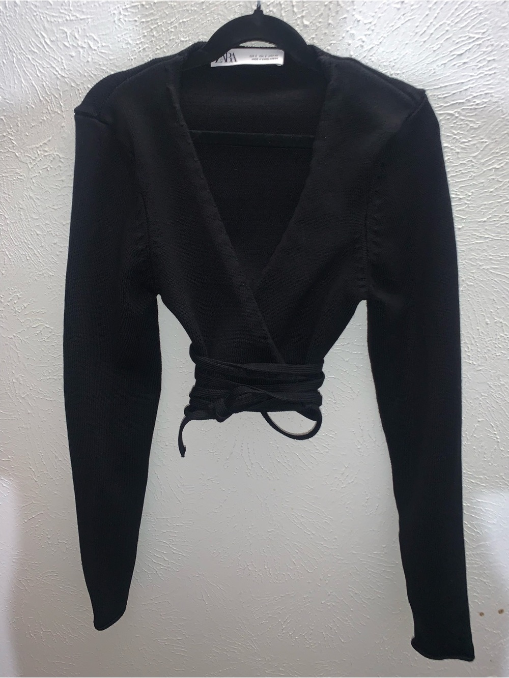 Zara knit wrap cardigan